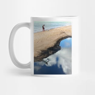 Couple and Seagulls Mug